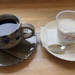 喫茶 さんぽ道 - さんぽ道ブレンド（HOT）400円　パンナコッタ　300円！