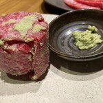 吟味焼肉 じゃんか - 名物ですね。後味が絶妙〜で美味いです！