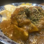 ヌードル＆スパイスカレー 今日の1番 - 本日のカレー(ポークとサバのあいがけ) ポーク部分