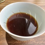 彩盆の間 - コーヒーの器も綺麗です