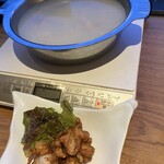 鳥善  西中洲別館 - 水炊き 軟骨唐揚げ