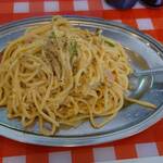 スパゲッティーのパンチョ - 白ナポ(大盛)