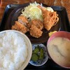 すず春 - 私の頼んだ「えびミックス定食」