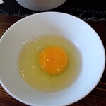 らーめんブッチャー - 生卵80円