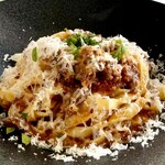 ピッツェリア エ トラットリア スペッソ - 別日訪問時　あか牛のミートソースパスタ