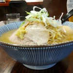 灼味噌らーめん 八堂八 - 味玉味噌 1150円、野菜増し 150円