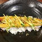 灼味噌らーめん 八堂八 - 一本穴子の炙り飯 700円