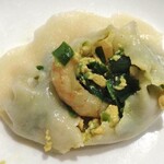 遼順茶楼 - ニラエビ玉子餃子