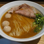 NIBOSHI MANIA - ガチンコファイブクラブソバ 麺拝見