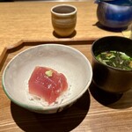 日本料理FUJI - キハダマグロの漬け丼