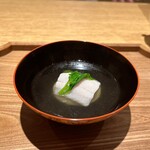 日本料理FUJI - 活き〆太刀魚と馬鈴薯饅頭　