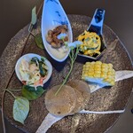 よばれやんせ。 - 前菜五種盛