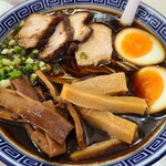 支那そば こてつ - にぼ志那800円+味玉メンマ