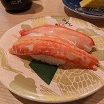 陸奥の國 廻鮮寿司 八千代 - 茹で本ズワイガニ