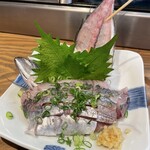 すしてつ - 鯵刺身