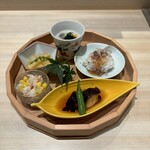 恵比寿 鮨 謙心 - 季節の八寸