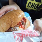 にこにこショップ - ハンバーガー250円