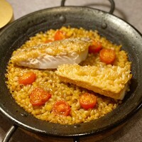 上六ワイン - 甘鯛のパエリア