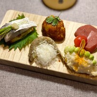 上六ワイン - 前菜盛り合わせ