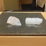 鮨処 やまと - 鮃とあおりいか