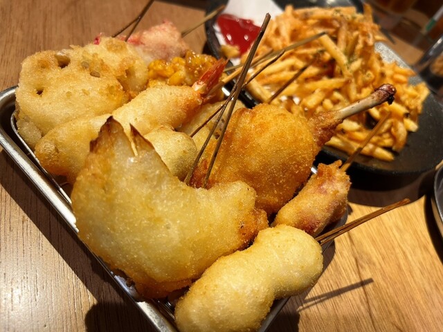 Motsuyaki Kushikatsu Asachan Togoshi Ginza Ten