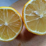 フレッシュ・クラブ - 和歌山産のレモンです(⁠・⁠∀⁠・⁠)　レモンの断面が美しい