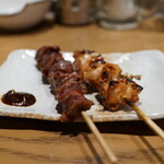 焼き鳥（砂肝／もも）