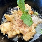 三是寿司 - ふぐ白子揚げ出し