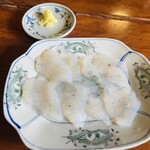 慈久庵 - 慈久庵コースの刺身こんにゃく