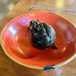 慈久庵 - 慈久庵コースの梅干しデザート