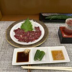 居酒屋 しじみちゃん - 馬刺し、大信州、きゅうり