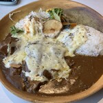 カネコ コーヒー ビーンズ - ローストポークカリー　とろとろチーズトッピング