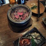 猪口猪口 - 七輪で炙り