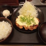 松のや - チキン南蛮定食