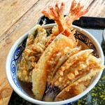 光る海 - えびかに天丼