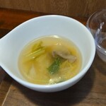 キッチン ブルー グローブ - 最期のスープ