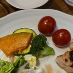 キッチン ブルー グローブ - 凝りの野菜、何時も最期になってしまう