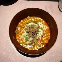 中国四川酒家 蔓山 - 担々麺ハーフ750円