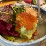 海鮮酒場わんす - 刻みわさびといくらのポテサラ