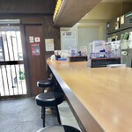 中華そば いちかばちか - カウンター席♪