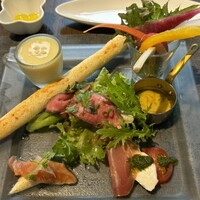 S kashiwa - 冷製コーンスープの甘いこと
