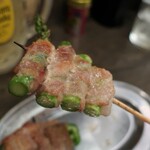 串焼き 浅五郎 - ・「アスパラ肉巻き(¥242)」