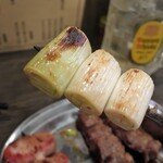 串焼き 浅五郎 - ・「ねぎいかだ(¥176)」