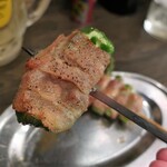 串焼き 浅五郎 - ・「ピーマンチーズ肉巻き(¥242)」