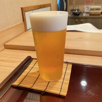 鮨 福原 - 生ビール