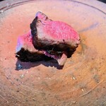 やまぐち - ◆牛フィレ肉の炭火焼き