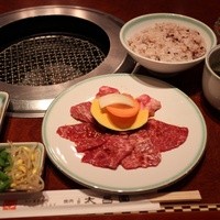 上野太昌園 上野本店 - 特製ランチ 1500円。
