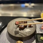 銀座 和牛鉄板焼 USHIGAMI - 