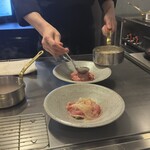 銀座 和牛鉄板焼 USHIGAMI - 