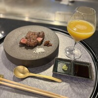 銀座 和牛鉄板焼 USHIGAMI - 